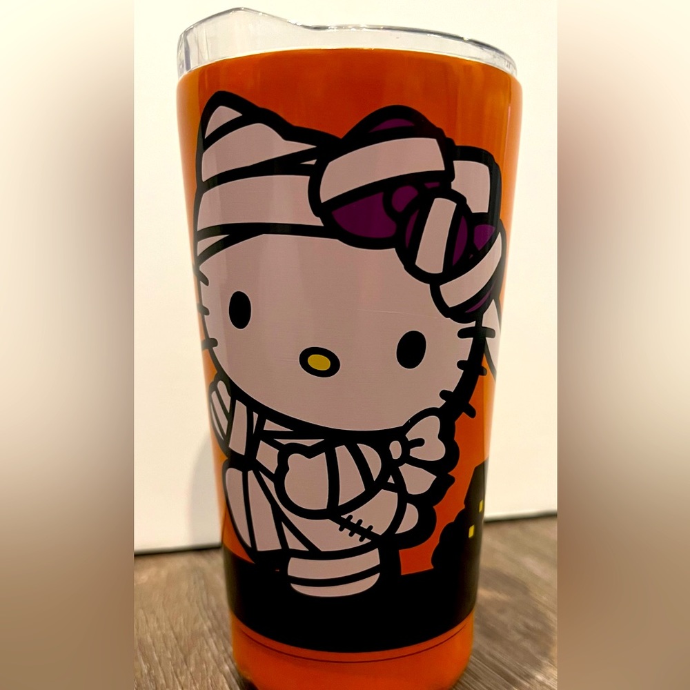 Cute Hello Kitty Halloween Tumbler- NWT